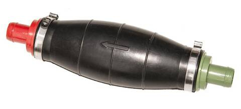 Pompka gumowa paliwa gruszka na wąż fi.18mm