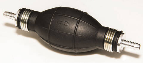 Pompka gumowa paliwa gruszka na wąż fi 8mm