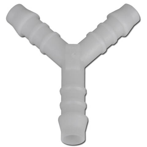 Trójnik plastikowy Y na wąż 5x5x5mm POM