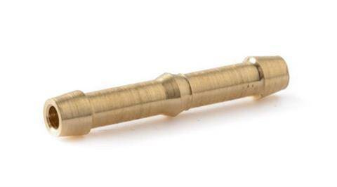 Łącznik dwójnik mosiądz na wąż  5mm  5szt