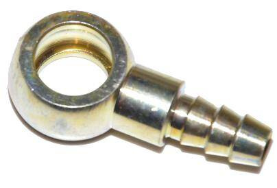 Końcówka oczkowa paliwa M10 na wąż fi 4 mm