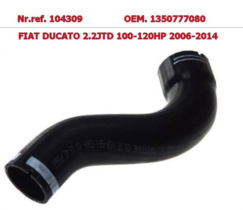 Rura turbo FIAT DUCATO III 2.2JTD 06-14 1350777080