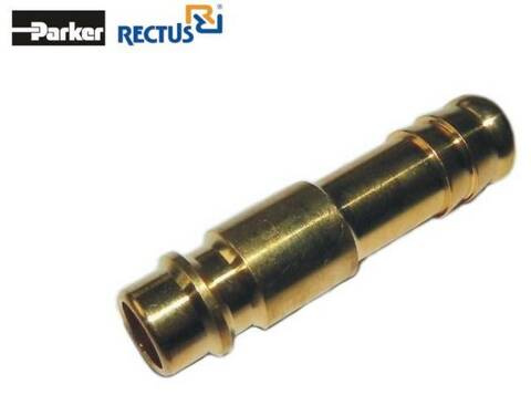 Wtyk złącze z nyplem na wąż 3/8"-9mm RECTUS
