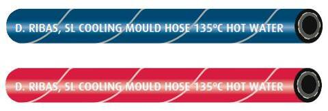 Wąż układu chłodzenia form ID 10mm niebieski +135C