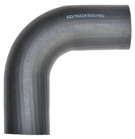 Kolanko gumowe chłodnicy EPDM fi 60 mm 150x150 mm