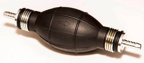 Pompka gumowa paliwa gruszka na wąż fi 6mm