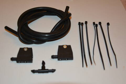 Zestaw spryskiwaczy na ramię wycieraczki 9mm 3spry