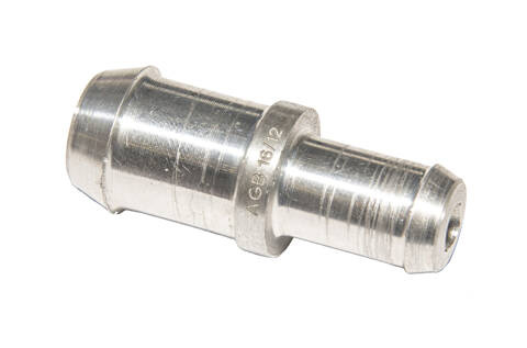 Łącznik dwójnik aluminiowy redukcja na wąż 16-12mm