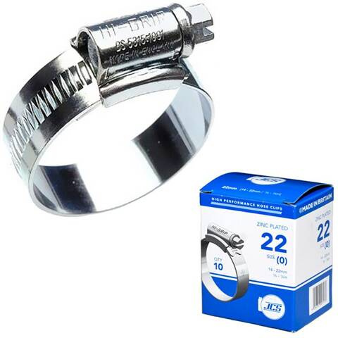 Opaska ślimakowa Hi-Grip W1 zak 14-22x13mm op10szt