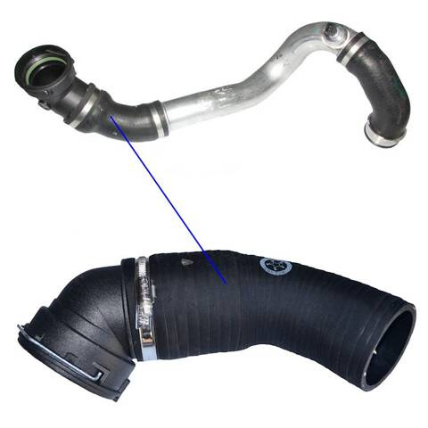 Rura turbo BMW E60 E61 330D 11617799398