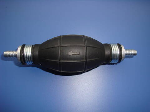 Pompka gumowa paliwa gruszka na wąż fi 12mm