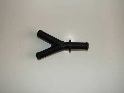 Trójnik plastikowy Y na wąż 6x6x6 mm Pa6