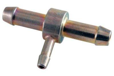 Trójnik metalowy T wciskany na wąż 6x4x6 mm