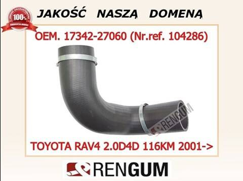 Rura turbo TOYOTA RAV4 2.0D4D116KM 01-> 1734227060