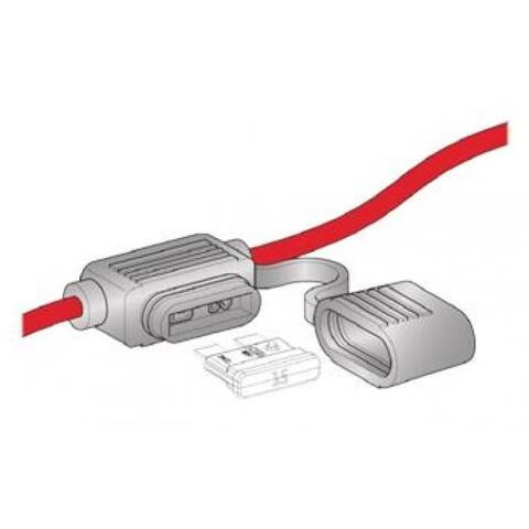Obudowa bezpiecznika Hermetyczna z kablem 3 UNI