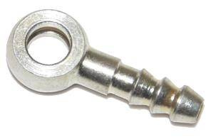 Końcówka oczkowa paliwa M6 na wąż fi 4 mm