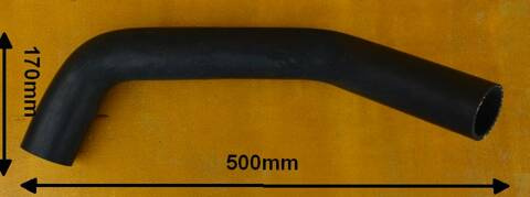 KOLANKO CHŁODNICY EPDM fi.50x630mm 2xgięte