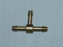 Trójnik metalowy T na wąż 6x6x6 mm