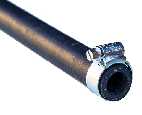 Wąż chłodnicy EPDM 16x1000mm z opaskami 14-22x13mm