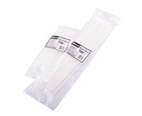 Opaska kablowa biała 150x2,5mm Pa6.6