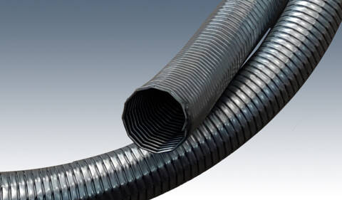 Wąż metalowy ocynk fi 55x0,40mm nieuszczelniony