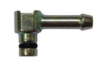 Kolanko przelewu wtryskiwacza 90° CR DENSO stal