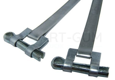 Opaski taśmowe z zawleczką 265 mm x 9 mm 100 szt