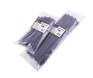 Opaska kablowa czarna 80x2.5mm Pa6.6