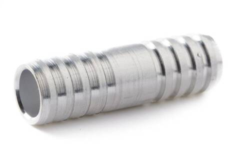 Łącznik dwójnik aluminiowy na wąż 18mm dł-55mm