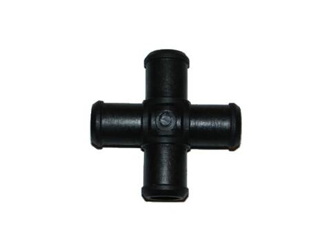 Czwórnik plastikowy na wąż 25x25x25x25mm