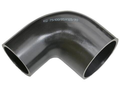 Przewód filtra powietrza EPDM 75/100mm L-95x125mm