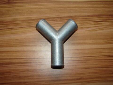 Trójnik aluminiowy Y na wąż 12x16x12mm