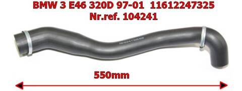 Rura turbo BMW 3 E46 320D 97-01 11612247325