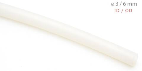Wąż silikonowy transparentny do spryskiwaczy 3-6mm