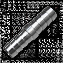 Łącznik dwójnik metalowy wciskany na wąż 12 mm