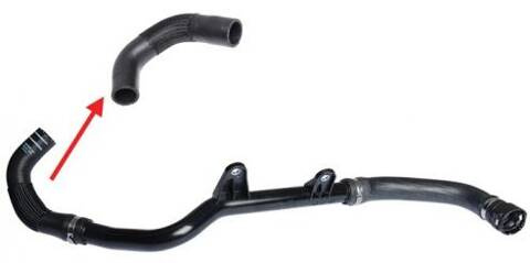 Przewód chłodnicy górny CITROEN JUMPER 1366739080