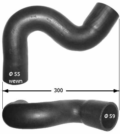 Rura turbo PEUGEOT 307-407 2.0HDI 110PS 0382FG