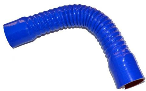 Wąż silikonowy elastyczny Flex 63mm x 500mm Blue