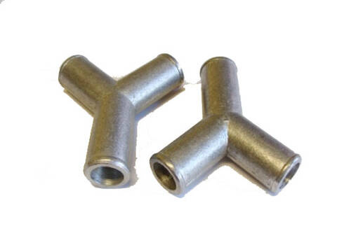 Trójnik aluminiowy Y na wąż 20x20x20mm