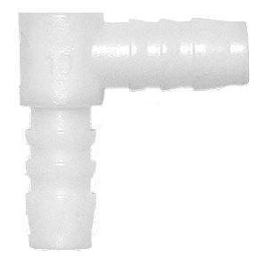 Kolanko plastikowe na wąż paliwa fi.10mm POM