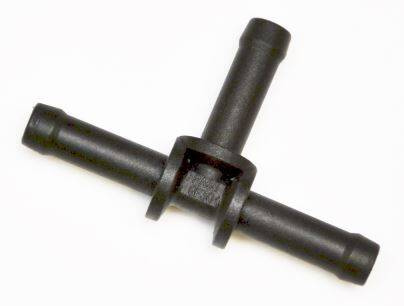 Trójnik plastikowy T na wąż 8x8x8 mm Pa6