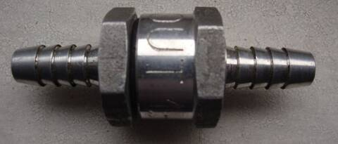 Zawór zwrotny paliwa aluminiowy 12 mm MEAT DORIA