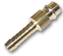Wtyk złącze z nyplem na wąż 1/2"-13mm Mosiądz RQS