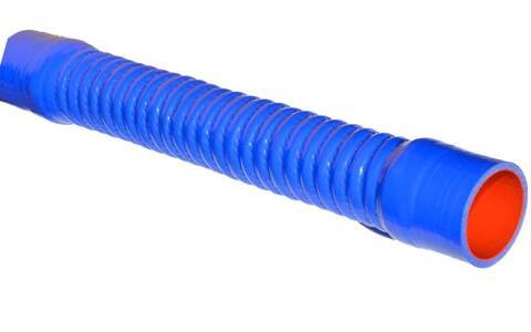 Wąż silikonowy elastyczny Flex 22mm x 700mm Blue