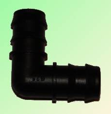 Kolanko plastikowe na wąż fi.30mm lekkie