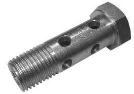 Śruba przelewu M14x1.25 mm L-41 mm H-19 DŁ