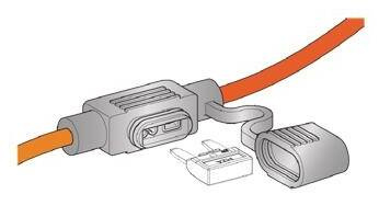 Obudowa bezpiecznika Hermetyczna z kablem 1,5 MINI