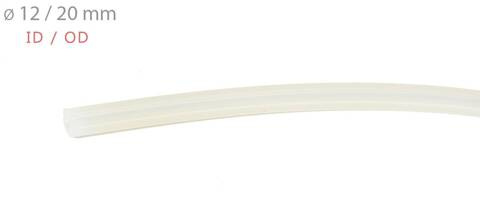 Wąż silikonowy transparentny do podciśnień 12-20mm