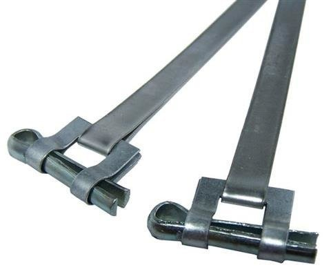 Opaski taśmowe z zawleczką 720 mm x 9 mm 100 szt