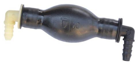 Pompka Plastikowa gruszka 2x katowa  8mm